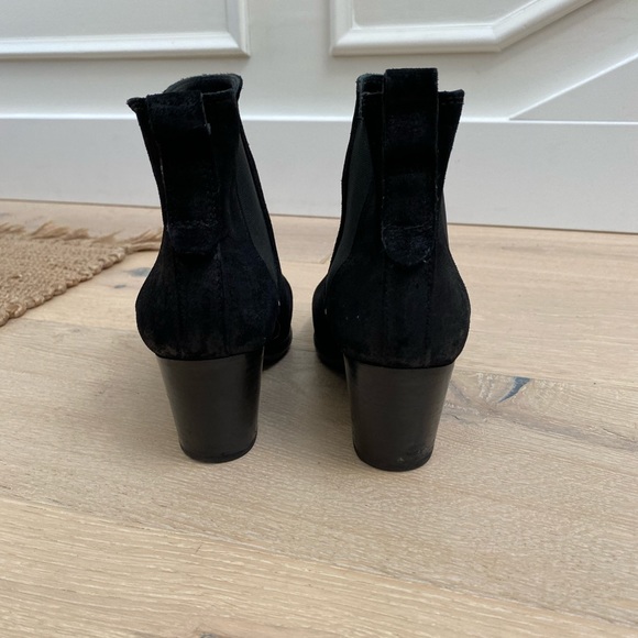 Rag & bone sz 38 (7.5) black suede boots. EUC. - Picture 4 of 6